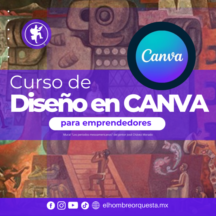 Curso de diseño en CANVA para emprendedores