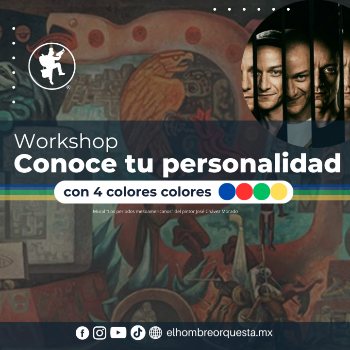 Workshop conoce tu personalidad con 4 colores