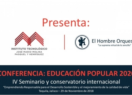 Conferencia Educación Popular 2020 Tequila, Jalisco