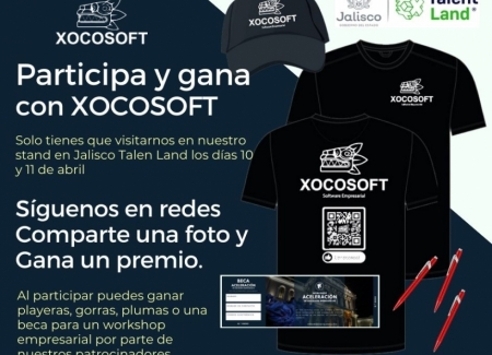 Gana con Xocosoft en Talent